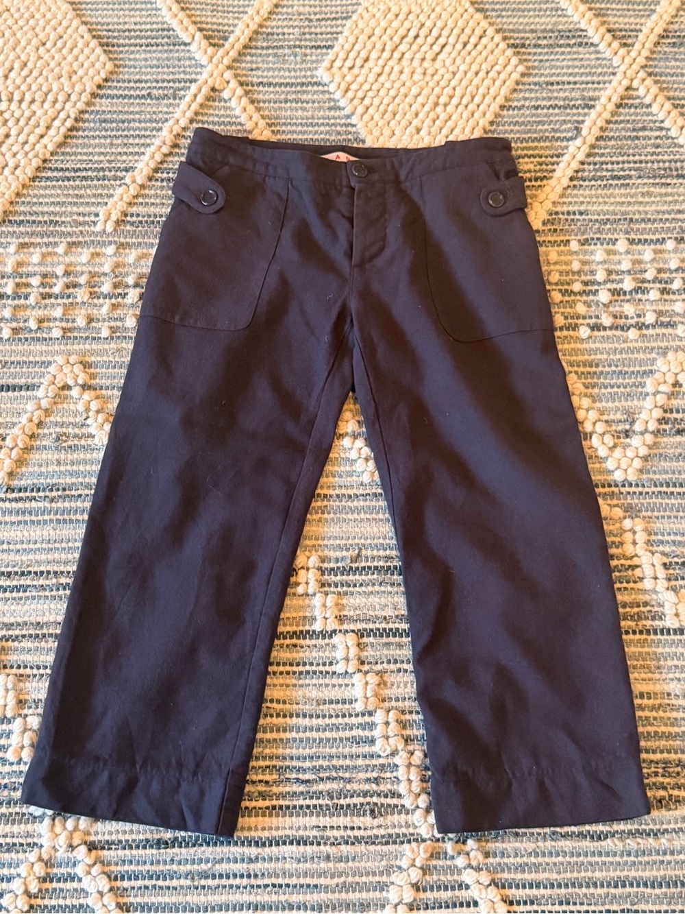 Marni Raisin colored Casual Wide-Leg Pants